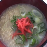 インスタントラーメンのアレンジとんこつラーメン